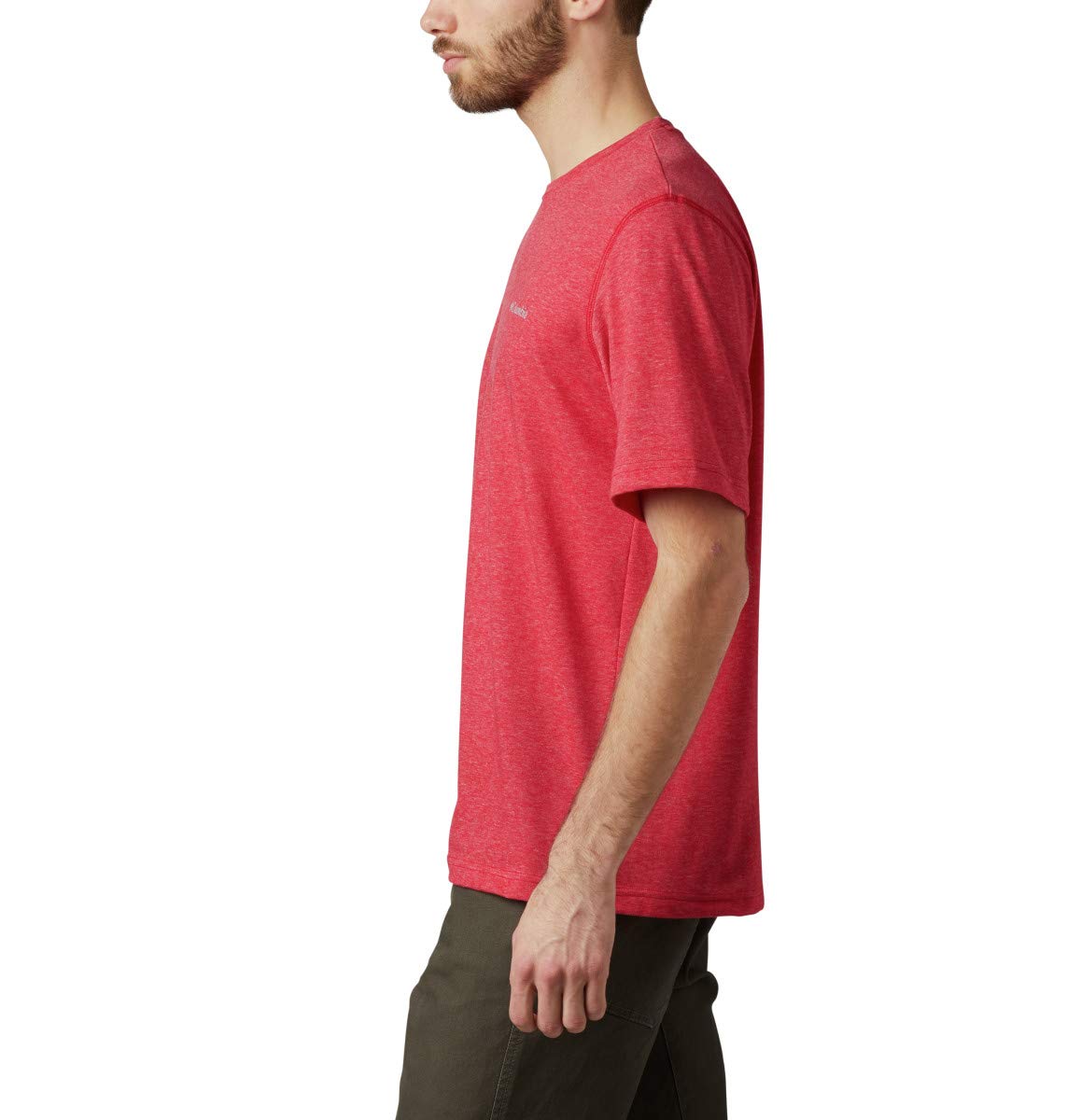 Columbia Men's Thistletown Park Crew, Mountain Red Heather, Medium