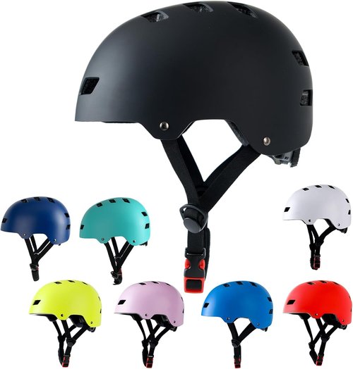 Bavilk Bike Helmet - Adjustable Multi-Sport Safety Gear for Teens & Adults | 3 Sizes Available