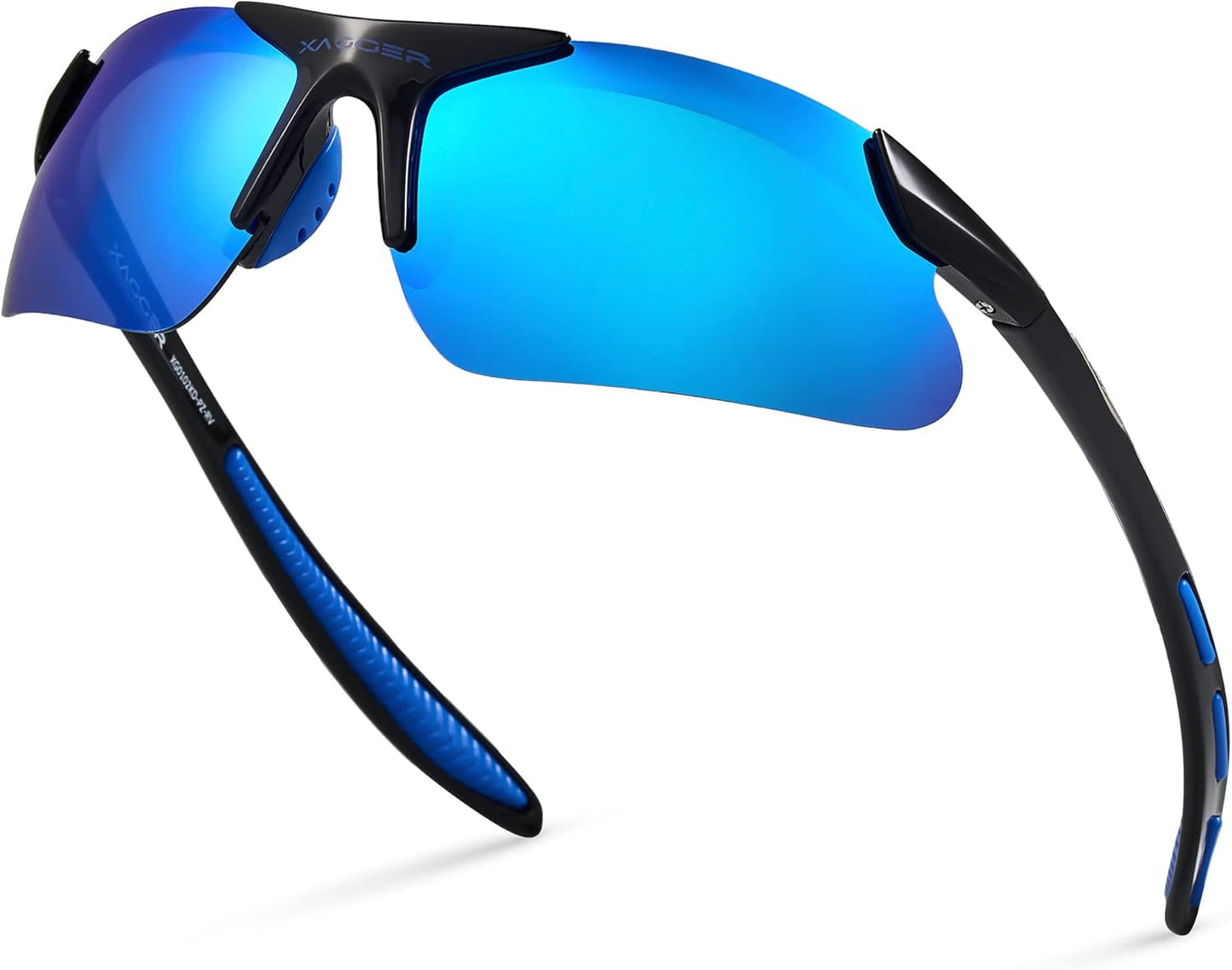 Xagger Kids Polarized Sports Sunglasses - Durable TR90 Frame for Boys & Girls | Ideal for Baseball & Softball