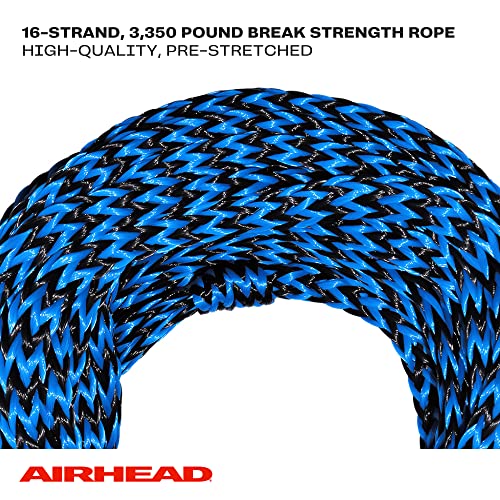3 Person Tow Rope for Towable Tubes - Heavy Duty, UV Resistant