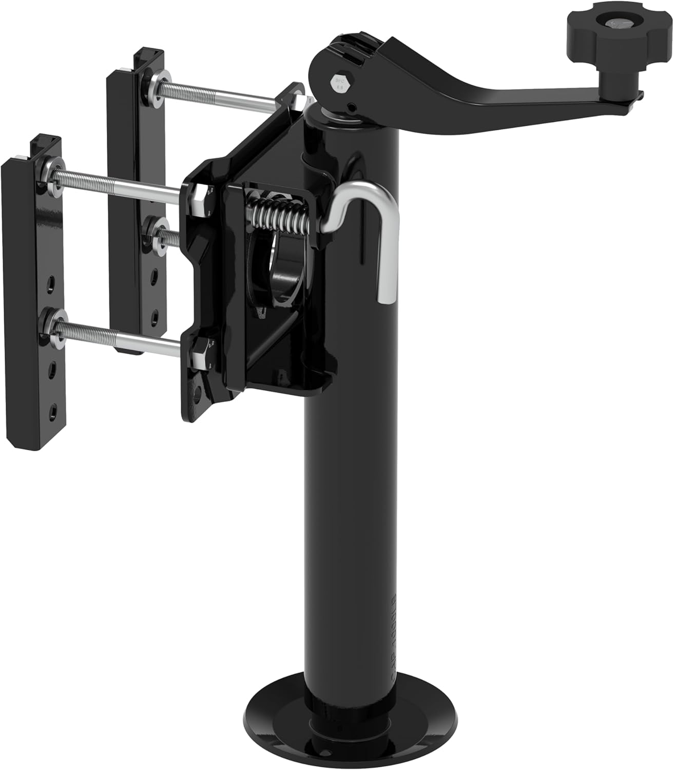 Swivel Trailer Jack - 10" Vertical Movement with Mounting Hardware - 1000 lbs Capacity