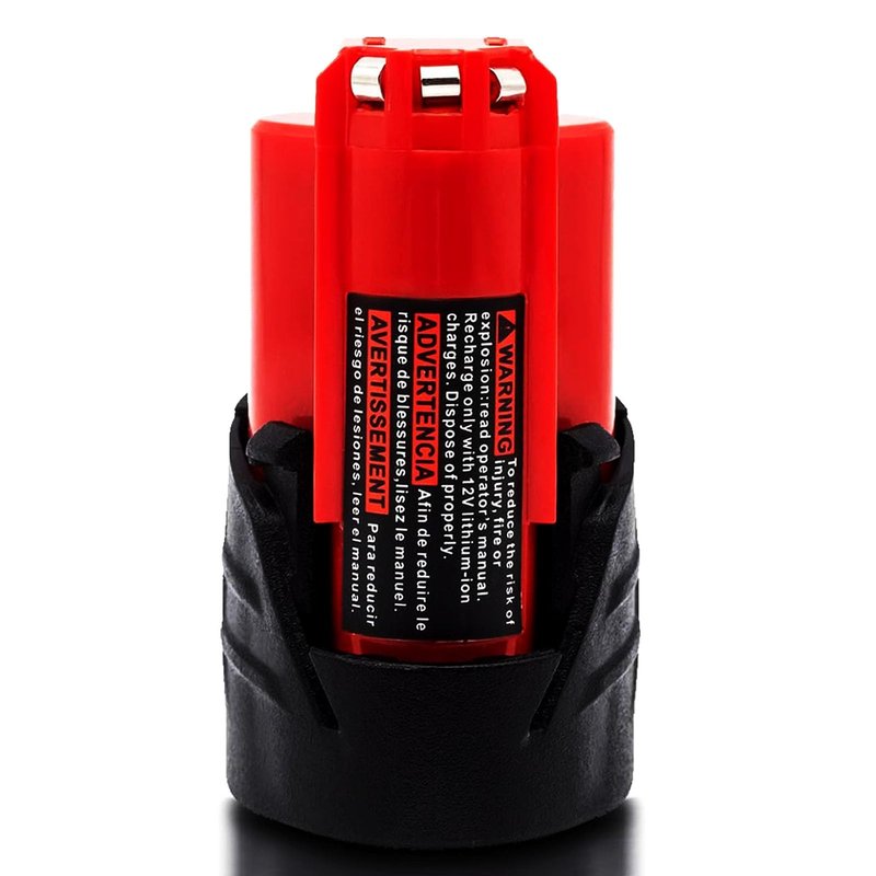 NSTTYK 48-11-2420 12V Lithium-Ion M-12 High Output 3Ah Battery Compatible with Milwaukee M 12 Heated Jacket and Tools Also Original Charger（Replacement for M12 Battery*1） (1)