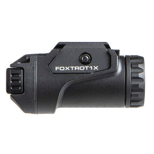Sig Sauer Foxtrot1X 450 Lumens Compact Durable Tactical Rail-Mounted Handgun Flashlight with Ambidextrous Push-Button Side Switches, Black