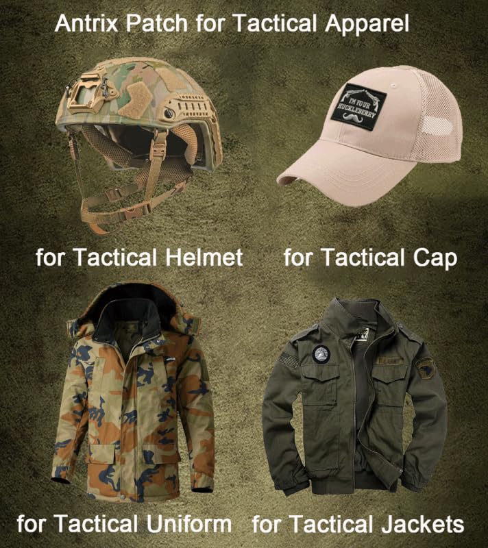 Tactical Compass Patch - 3.15" Round with Hook and Loop