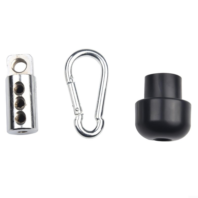 Gym Machine Cable Stoppers, Gym Fitness Cable Connector Ball Stopper Exercise Equipment Wire Rope Joint for Exercise Workout Home