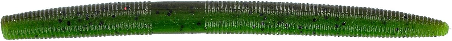 Yamamoto 5' Senko Green Pumpkin | Watermelon Laminate Soft Plastic Baits (10 Pack)