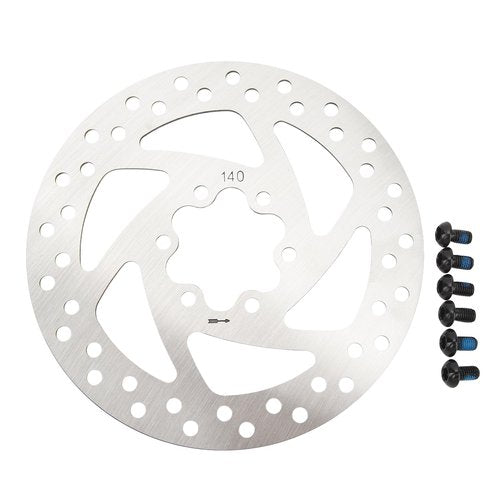Tbest Disc Brake Scooter,Electric Scooter Brake Disc 140mm Brake Rotor Stainless Steel Electric Scooter Parts for F20 F30 F40 for M4 for Speedway 4 for Zero 10X