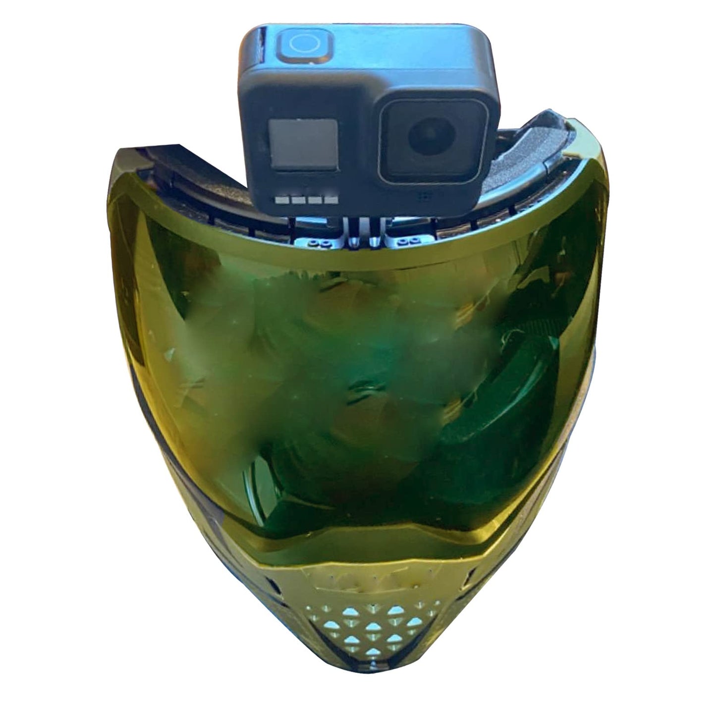 LYHgogo Paintball Mask Mount Clamps - Camera Goggle Connection Adapter Aluminum i4 i5 Go Pro EVS Helmet Base