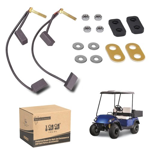 10L0L Golf Cart Motor Brush Kit for Yamaha G8 G9 G14 G16 and Club Car Electric 1994-up and, G.E Electric Golf Cart,48V 36 Volt Motor Terminal Hardware Bushing Kit