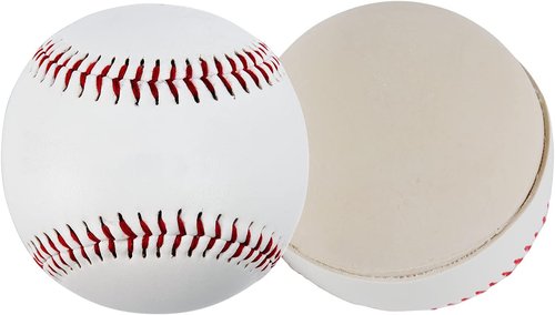 GKK Baseball 12-Pack Training Balls - 9-Inch Tee Ball Safety Baseballs for Youth & Adult Practice