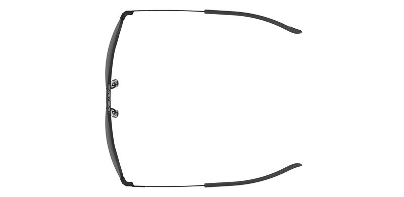 UA Unisex UA Instinct Sunglasses, Matte Black Frame w/ Gray Lenses