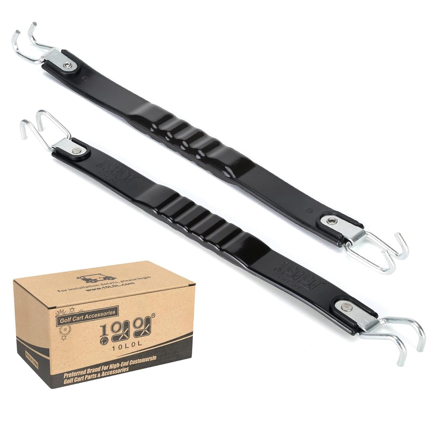 10L0L Golf Cart 2Pcs Battery Lifting Strap Universal Deep Cell Battery Carrier Strap Fit for Club Car, for EZGO and Other-Only for All Trojan Golf Cart Batteries