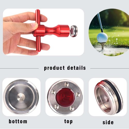 HISTAR 2Pcs Golf Custom 15g Red Weights + Red Wrench for Titleist Scotty Cameron Putters