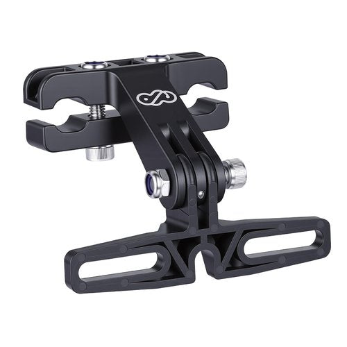 Electric Tail Light Bracket, Sports Camera Mount, ABS Stainless Steel, Safety Attachment, Bicycle Camera Holder for Cycling Enthusiasts