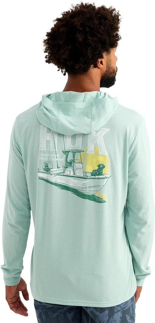 HUK Men's Performance Fishing T-Shirt - Short Sleeve, Lightweight & Quick-Dry