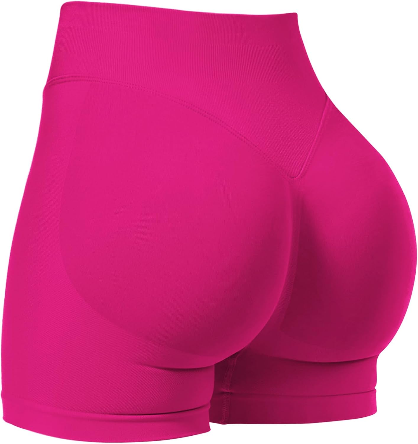 VOYJOY Women's Workout Shorts - Scrunch Butt Lifting Seamless Gym Biker Shorts | Available in 2.5", 3.6", 4.5", 6" Sizes