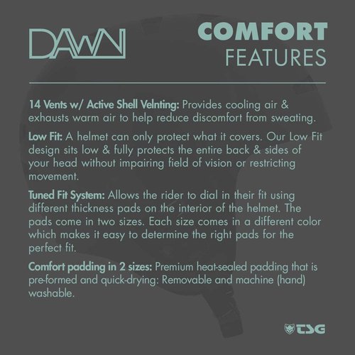 TSG Dawn Skate Helmet, Black, Skateboarding, Rollerblading, Onewheeling, E-Skateboarding, Longboarding, Hardshell, Comfort Padding, Ventilated, Tuned Fit, Full Cut Design, Safety Rated, Swiss Design