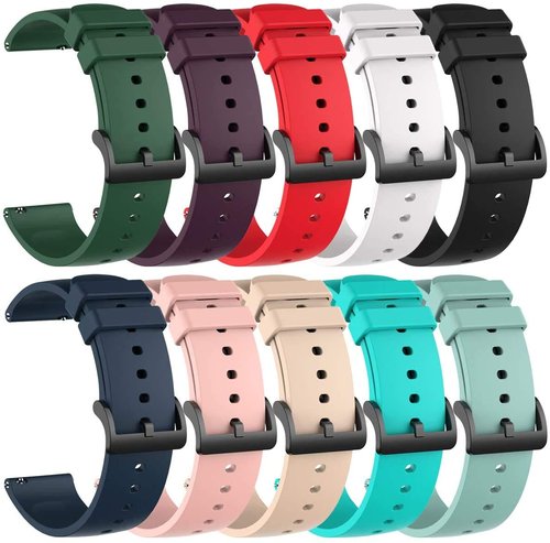 BabyValley Compatible for LODIMEKE IDW26 Band, Water-Resistant Multicolor Bracelet Wristband Replacement Watch Strap for LODIMEKE IDW26 Smartwatch (10colors)