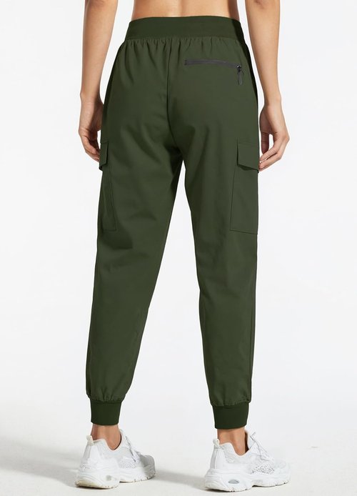 Libin Women's Cargo Joggers - Lightweight Quick-Dry Hiking Pants for Casual Travel | Comfortable Fit
