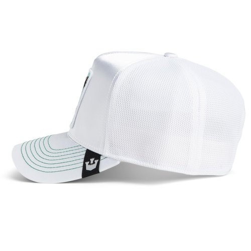 Goorin Bros. Great Escape Collection Trucker Hat for Men and Women, White (Not Into Yoga), One Size