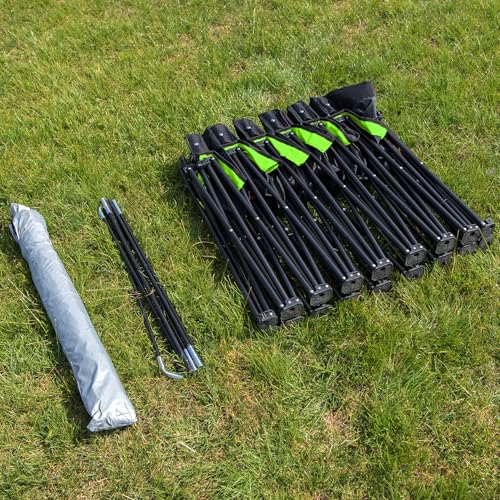6-Seater Team Bench with Canopy Shelter - Quick Setup