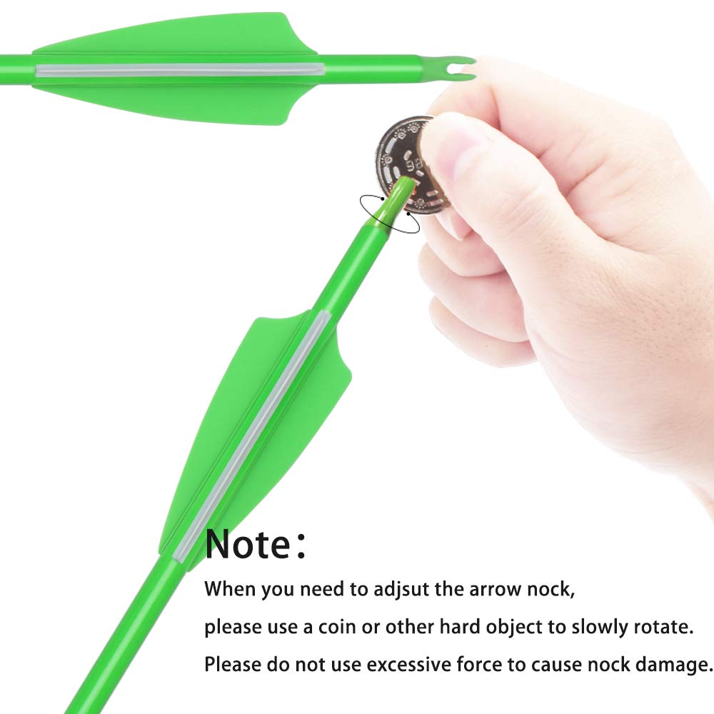 Carbon Arrow Archery 24inch Hunting Target Practice Arrows for Compound & Recurve Bow Spine 500 with Removable Tips (Pack of 12)