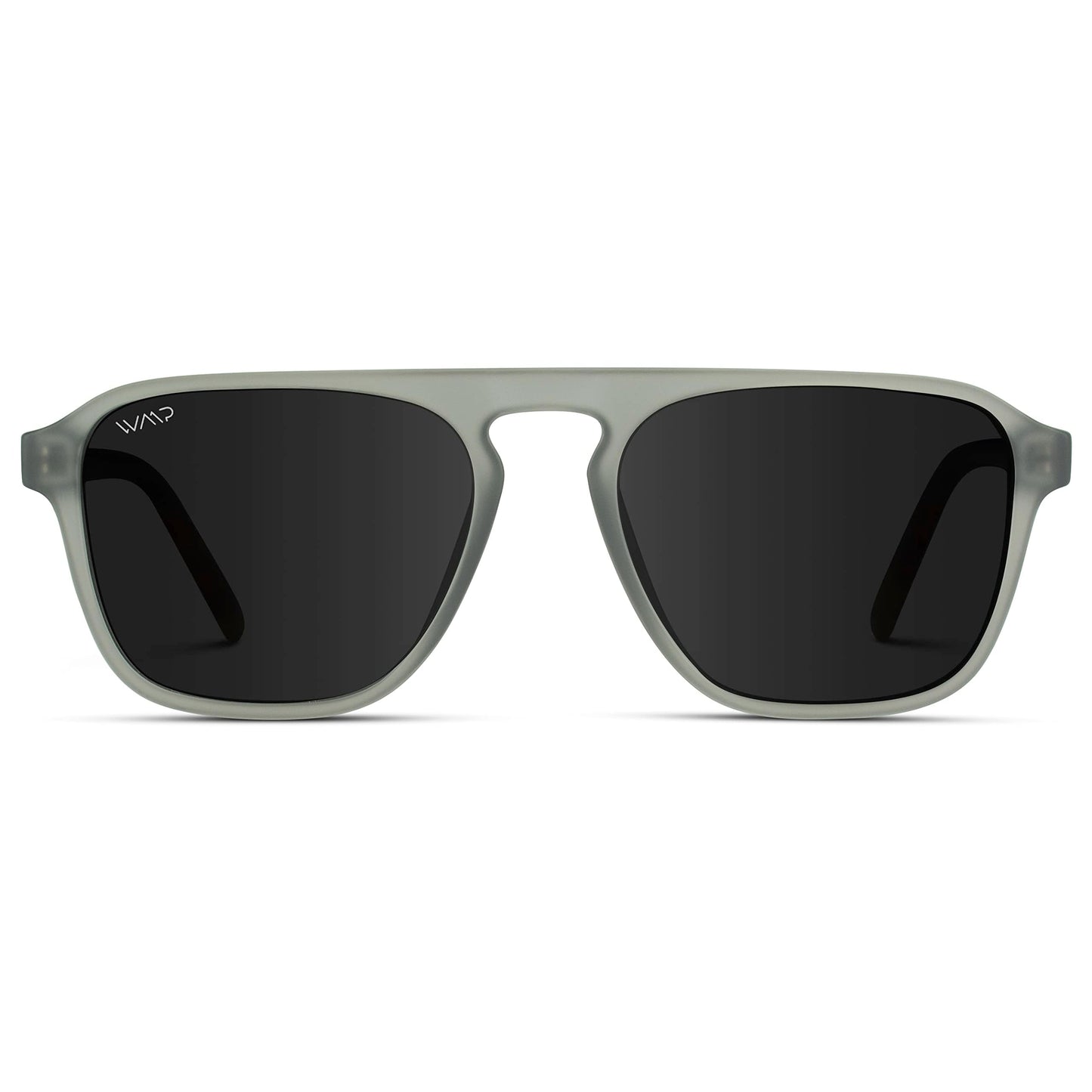 WearMe Pro Emerson Men's Polarized Aviator Sunglasses, Square Frame, UV400
