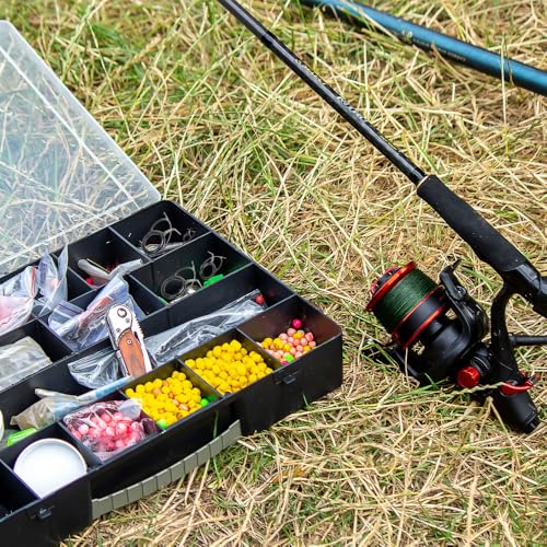 8-Piece Fishing Rod Tip Repair Kit with Stainless Steel Guides