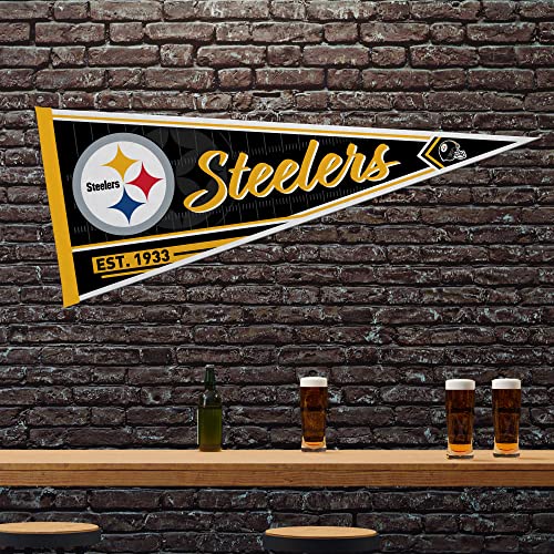 Pittsburgh Steelers 12" x 30" Felt Wall Pennant - Home Decor