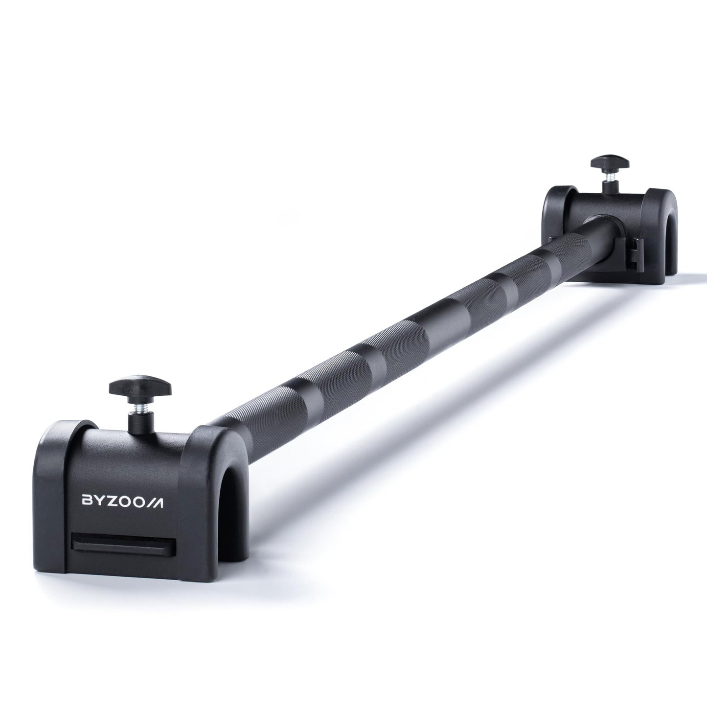 BYZOOM FITNESS Easy Bar Exclusive for BYZOOM FITNESS 12.5/25/27.5lb Adjustable Dumbbell to Barbell for Weight Training Fitness Exercise Full Body Workout for Home Gym Woman Beginner, Black