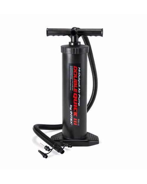 INTEX 68615E Double Quick III Hand Air Pump, 19 in