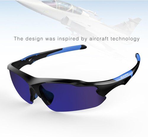 Blade Sport Polarized Sunglasses - Ideal for Men & Women | Perfect for Running & Golf
