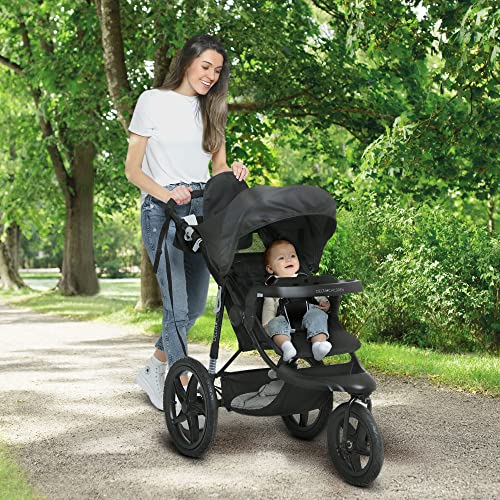 Apollo Jogging Stroller - Shock Absorbing Frame, Large Canopy
