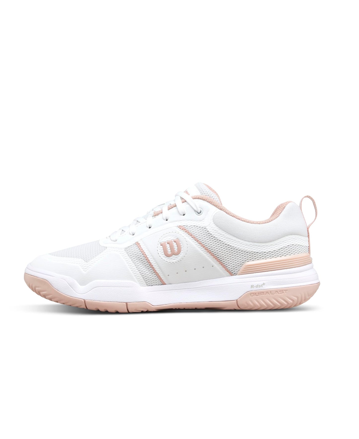 WILSON Pickle Pro Women's Pickleball Shoe - White/Cameo Rose, Size 8.5 US