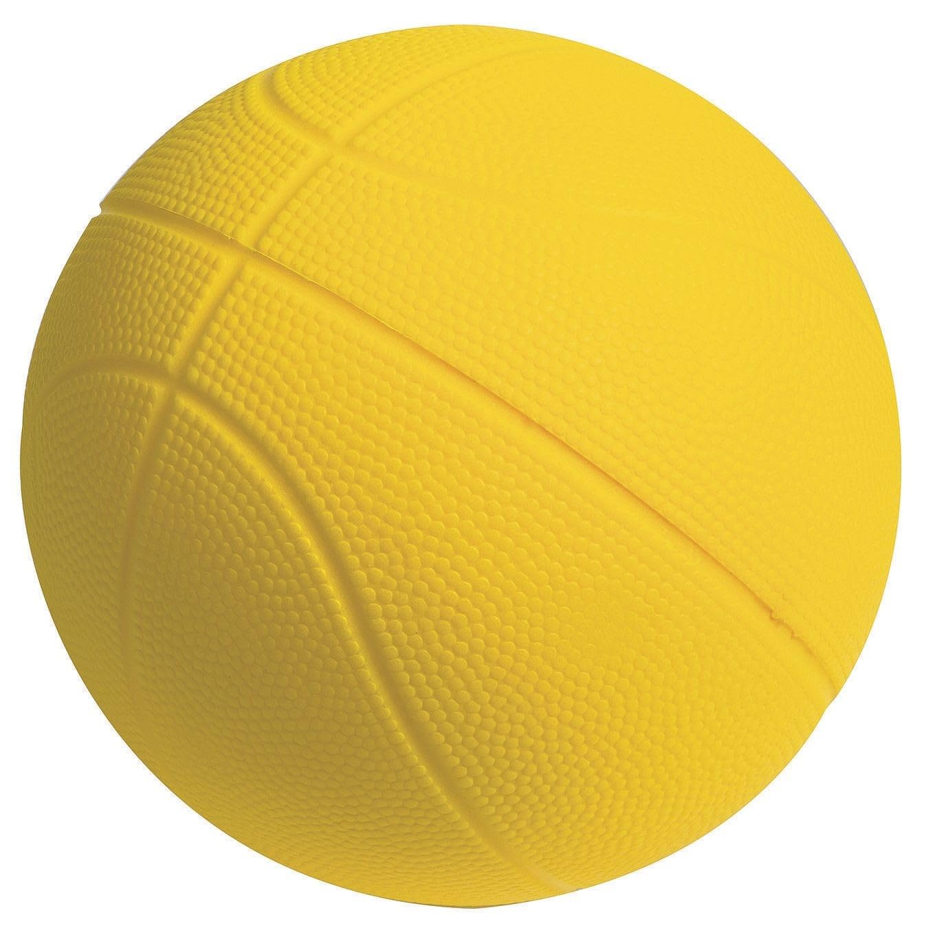 S&S Worldwide Foam Basketball - Junior Size, 8-Inch Diameter for Safe Indoor Play