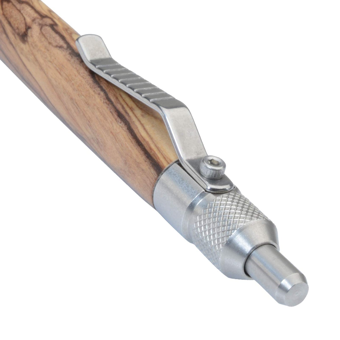 Penn State Industries PKANVSS Anvil EDC Click Ballpoint Pen Kit Starter Package Woodturning Project, Multi