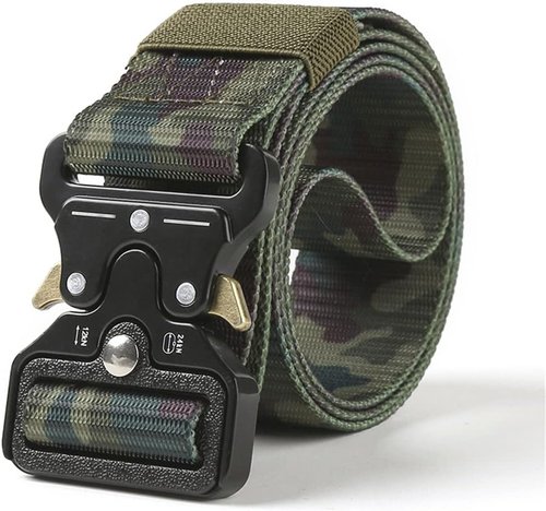 HARGLESMAN Tactical Work Belt - Military-Grade Combat Gear for Men & Women | Ideal for Outdoor Training