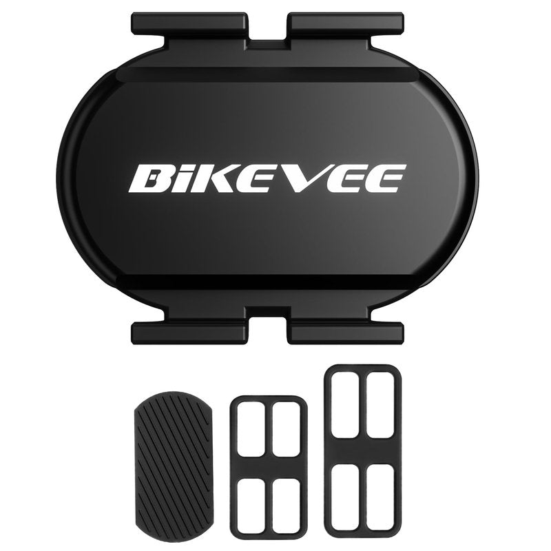Bikevee Cadence & Speed Sensor for Cycling, Wireless Bluetooth & ANT+ RPM Sensor for Road, Spin & Indoor Bikes, Compatible with Zwift