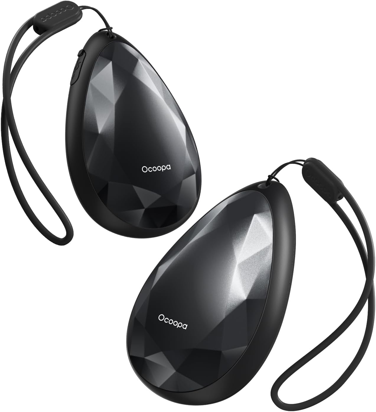 OCOOPA Rechargeable Hand Warmers - Stylish Diamond-Shape Electric Heater | 2 Pack for Hiking & Camping