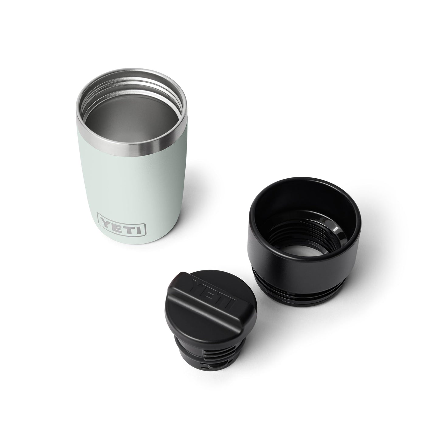 YETI Rambler 8 oz Travel Bottle, Stainless Steel, Vacuum Insulated with Leakproof Commuter Cap, Ridgeline