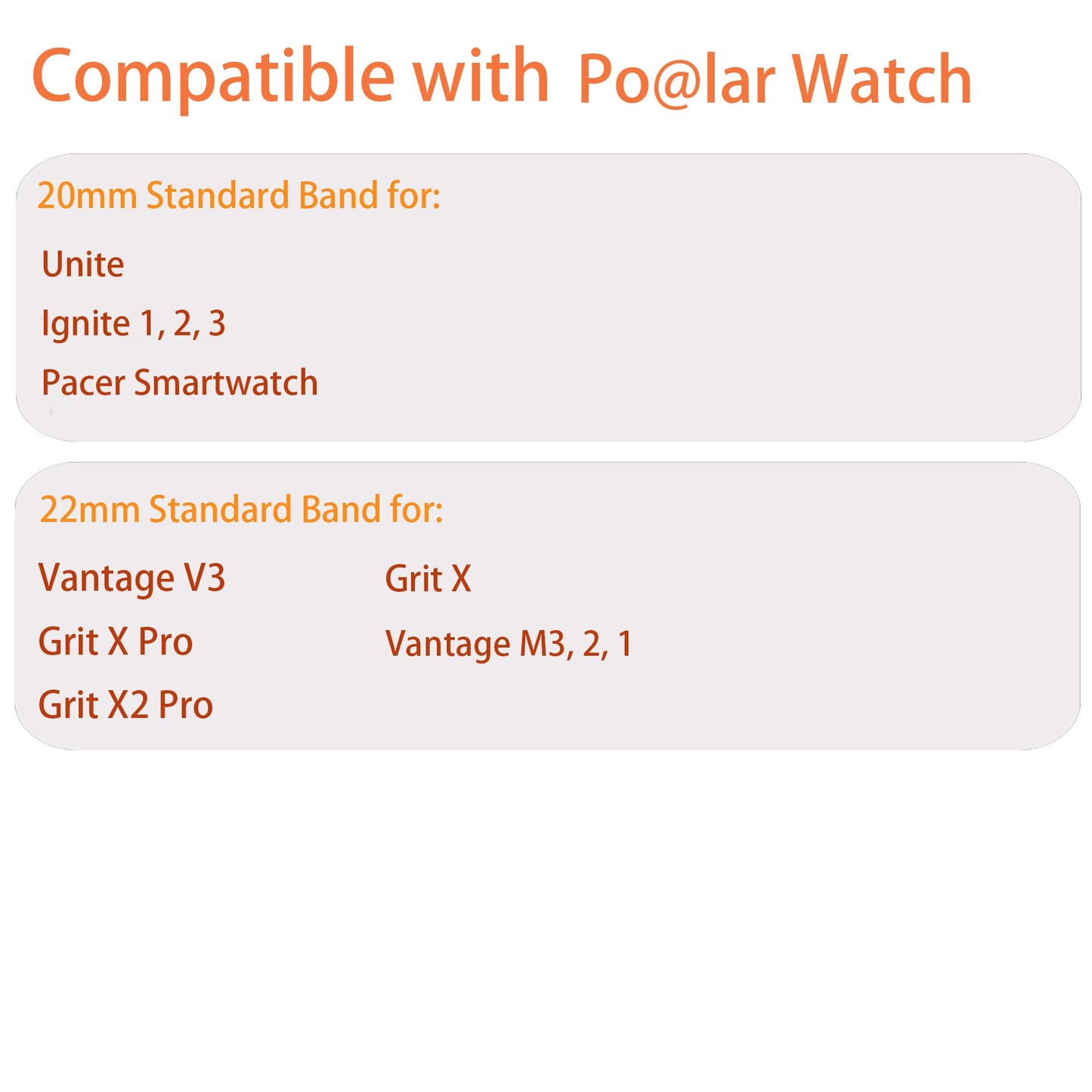 Compatible with Polar Vantage M3 bands, Lamshaw 22mm, 20mm Solid Stainless Steel Metal Band with Butterfly Folding Clasp Link Bracelet Compatible with Polar Unite, Ignite, Ignite 2, Ignite 3, Pacer, Vantage V3, Grit X, Grit X Pro, Grit X2 Pro, Vantage M,