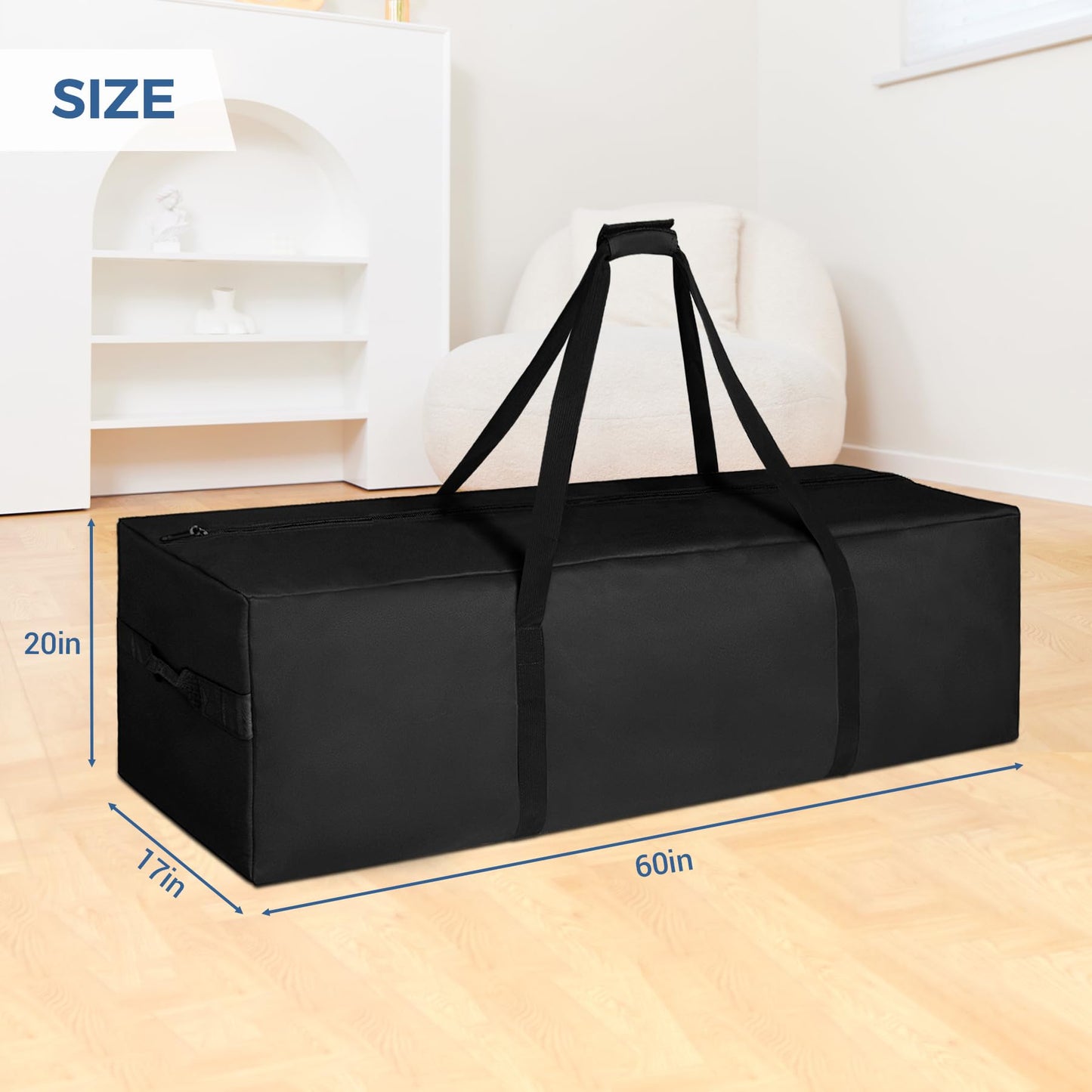 COOLBEBE 2 Pack 60" Sports Duffle Bag - 332L Extra Large Travel Luggage Bag