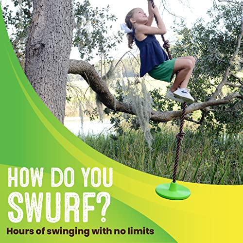 Disco Tree Swing - Adventure Outdoor Swing with Adjustable Rope