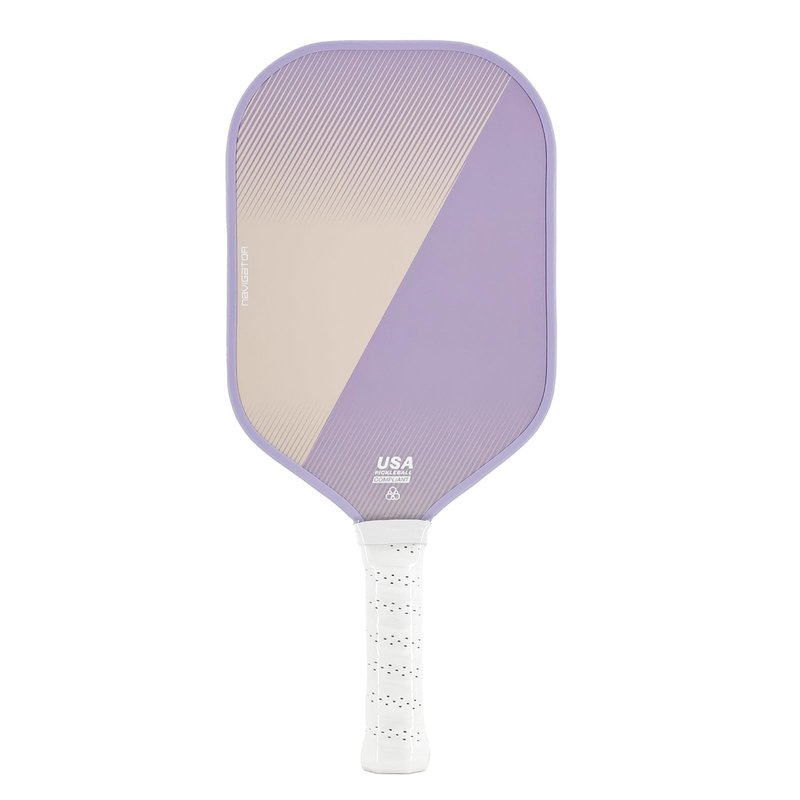 Pickleball Paddles, Carbon Fiber Pickleball Racket with 16MM Polypropylene Honeycomb Core – Lightweight, High-Grit Surface for Spin & Control, Professional Pickle Ball Paddle for Men & Women Purple