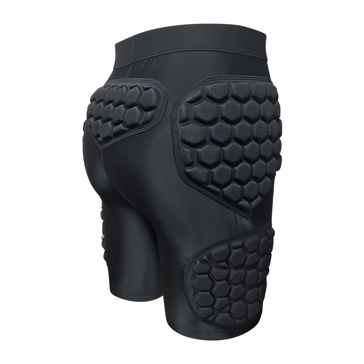 STONEKISS Padded Goalie Shorts, Sports Protective Gear for Basketball, Football, Baseball, Skate, Snowboard, Ski XL
