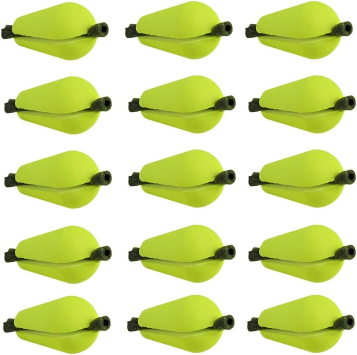 Skiennix Foam Teardrop Strike Indicators - 15-Piece Fishing Bobber Set for Fly Fishing Accessories