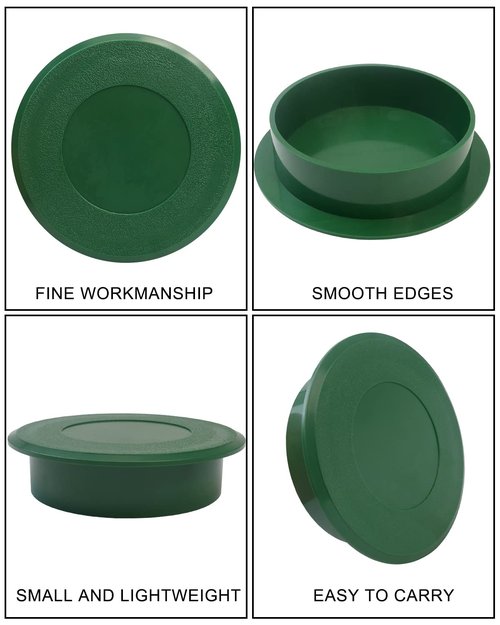 Golf Hole for Putting Green Cover Cup Lid Outdoor Activities Practice Training Aids, 3 Pack