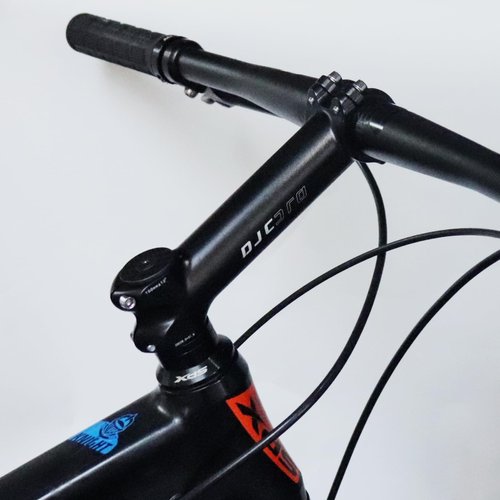 DJC Bike Stem 150mm Extra Length 12 Degree 31.8mm Clamp 1-1/8" 28.6mm Fork, Extended Bike Stem for Road Bike, Mountain Bike, Gravel, Hybrid, E-Bikes