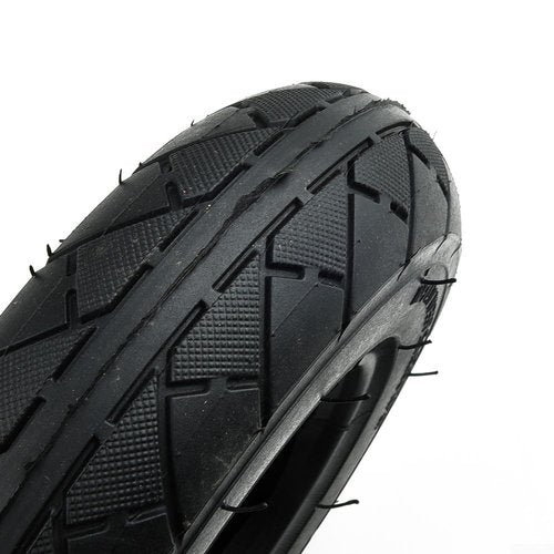 200x50 8inch Rubber Tire & Inner Tube Set For Electic Scooters Thickened Solid Tire Inner Tube Replacement 200x50 Scooter Wheel Part Black