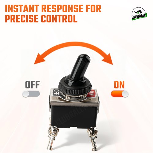 CLUBRALLY Golf Cart Run/Tow Switch with Connecting Wires, Fits EZGO Electric 1994-Up TXT, DCS and PDS, OEM#73125-G01/633114